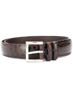 Orciani Caiman leather belt