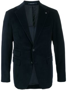 Tagliatore fitted single-breasted blazer