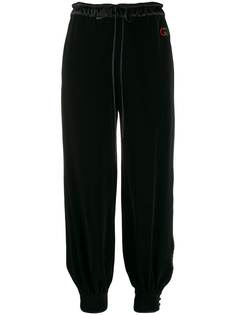Gucci tapered wide-leg trousers