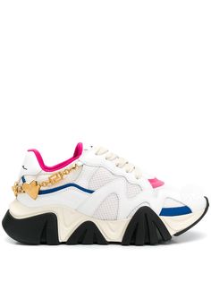 Versace Squalo logo jewel sneakers