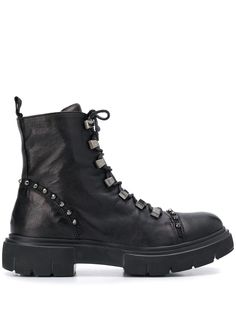 Tosca Blu stud embellished biker boots