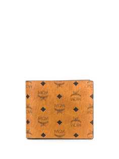 MCM all-over logo wallet