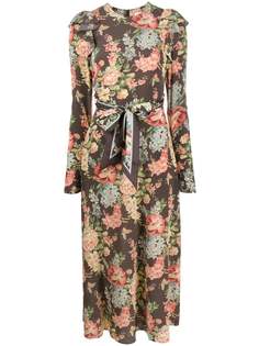 Zimmermann Espionage floral-print ruched dress