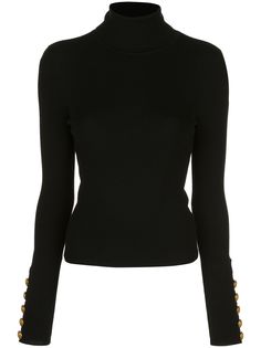 A.L.C. fine knit ribbed turtleneck