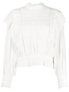 Isabel Marant Étoile ruffled neck blouse