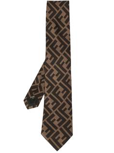 Fendi FF motif tie