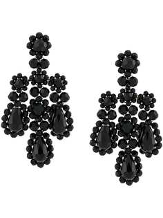 Simone Rocha крупные серьги с подвесками