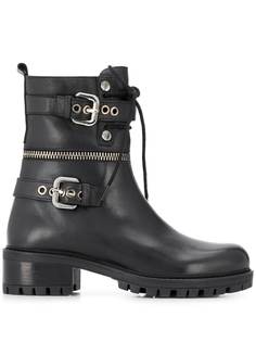 Albano buckle detail boots