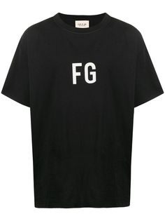 Fear Of God oversized logo print T-shirt