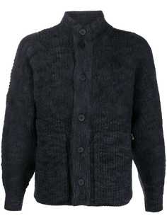 Issey Miyake mottled weave cardigan