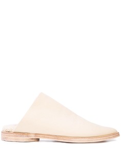 Uma Wang faux-fur lined slippers