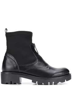 Tosca Blu zip-front ankle boots