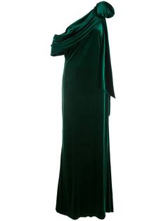 Tadashi Shoji Alvar velvet evening gown