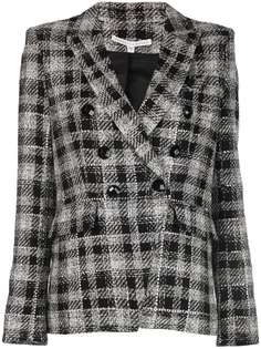 Veronica Beard Miller check print blazer