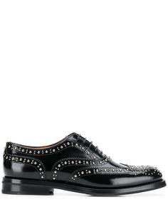 Churchs studded lace-up shoes