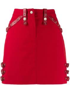 Christian Dior Pre-Owned юбка 2000-х годов с ремешками