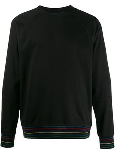 PS Paul Smith striped hem sweatshirt
