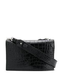 Tods crocodile-effect crossbody bag Tod`S