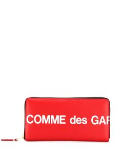 Comme Des Garçons Wallet printed logo wallet