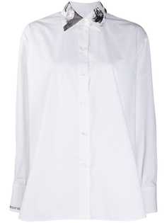 Valentino embellished collar shirt