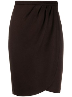 Max Mara draped short skirt
