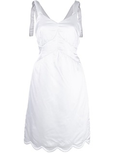Mm6 Maison Margiela дутое платье с бюстье