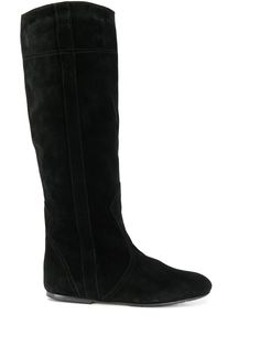 Fabio Rusconi contrast stitching knee-high boots