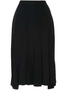Nº21 pleated midi skirt