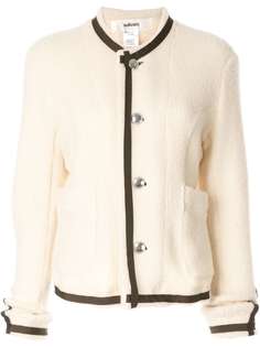 Sulvam faux-shearling buttoned jacket
