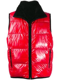 Duvetica reversible padded gilet