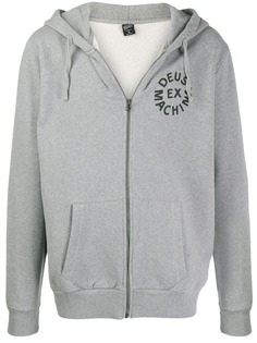 Deus Ex Machina logo print hoodie