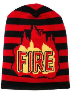 Moncler Grenoble Fire knitted beanie hat