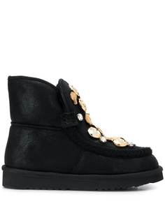 Tosca Blu flat embellished boots