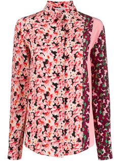 Stella McCartney mixed floral print shirt