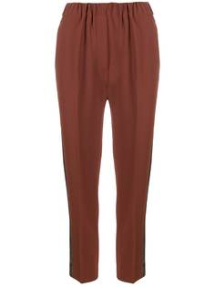 Antonelli metallic side-band trousers