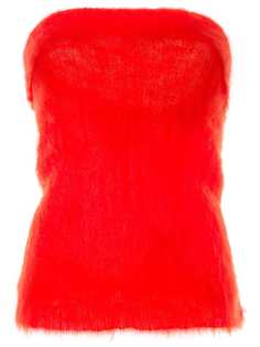 Gianluca Capannolo fine knit bustier top
