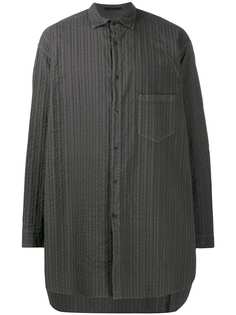 The Viridi-Anne pleated longline shirt
