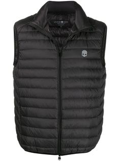 Hydrogen quilted shell gilet