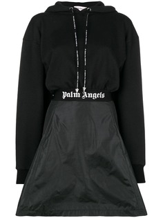 Palm Angels logo waistband dress