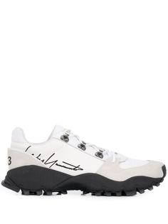 Y-3 rear logo sneakers