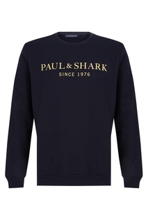 Свитшот с желтым логотипом Paul&Shark