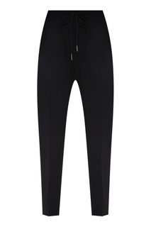 Черные брюки с поясом на кулиске MAX Mara
