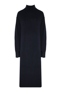 Синее трикотажное платье MAX Mara