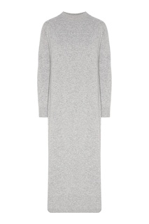 Серое платье с длинными рукавами MAX Mara
