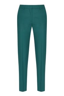 Зеленые укороченные брюки Paul Smith