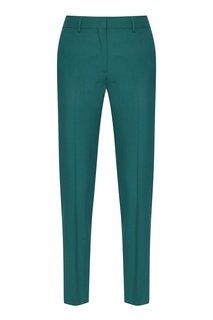 Зеленые укороченные брюки Paul Smith