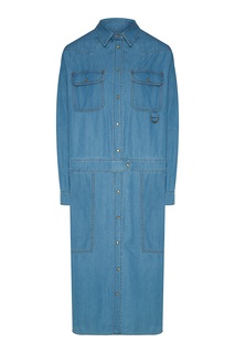Голубое джинсовое платье MAX Mara