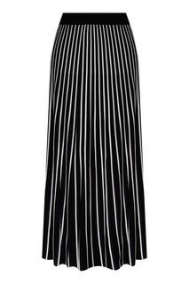 Черная юбка в полоску MAX Mara