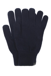 Синие перчатки из кашемира Paul Smith