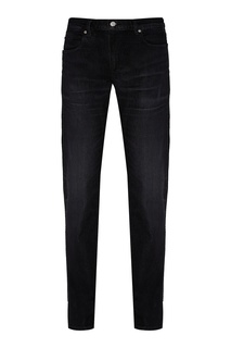 Темно-серые джинсы с потертостями Hugo Boss
